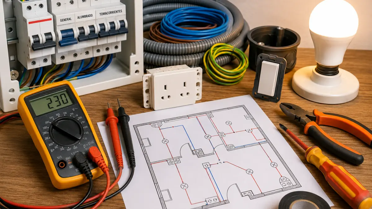 Curso Gratis de Electricidad Domiciliaria con Certificado Avalado