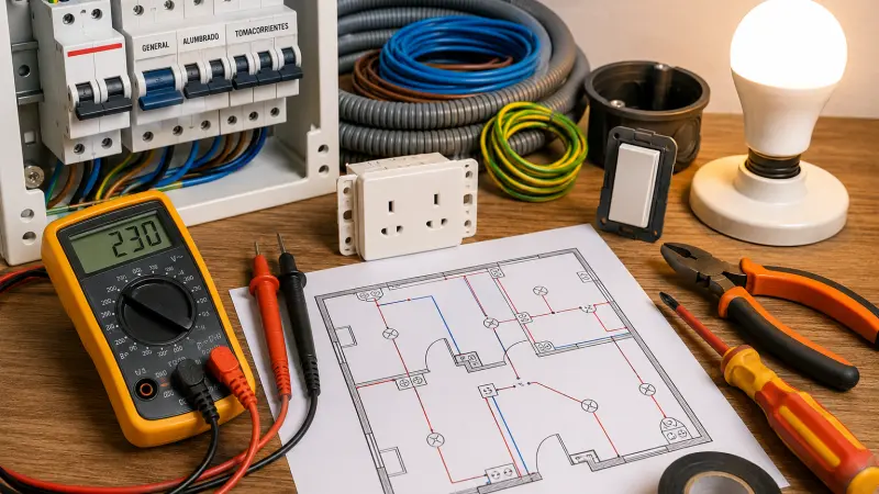 Curso Gratis de Electricidad Domiciliaria con Certificado Avalado